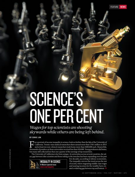 Nature Magazine - Science Salaries