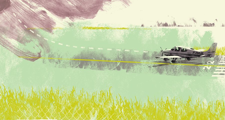 Flying Magazine - Feature Illustration - Takeoff Emergencies