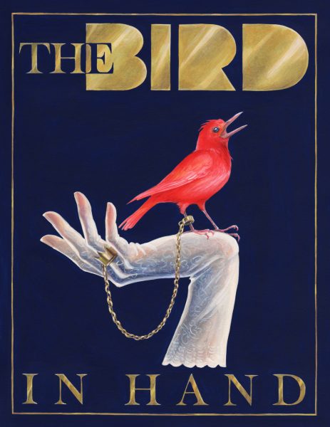 The Bird in Hand pub sign rough