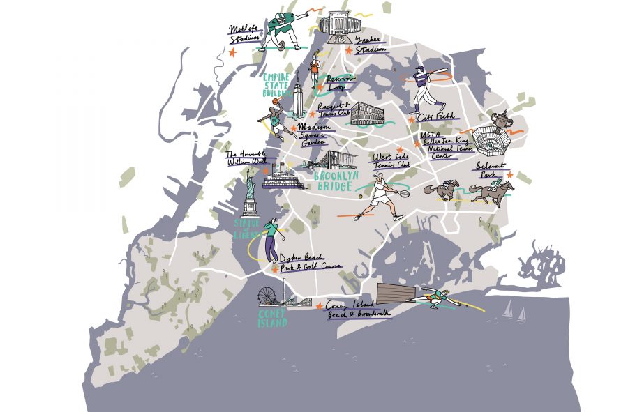 Populous NY Map