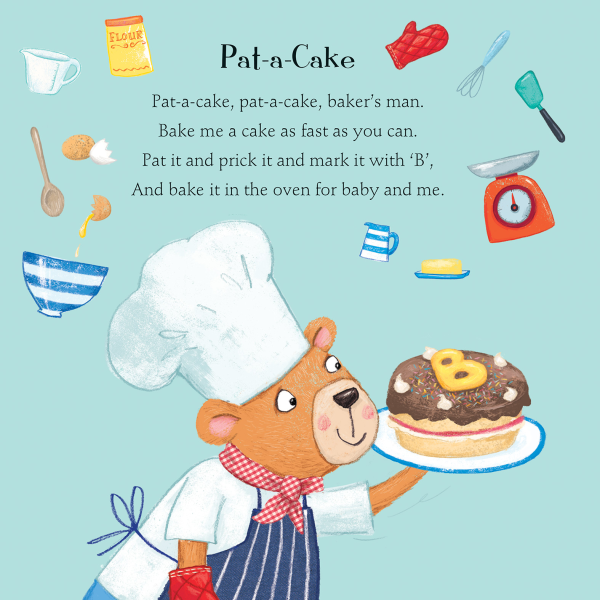 Pat-a-cake nursery rhyme