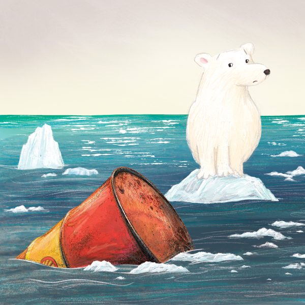Shrinking Ice Cap Polar bear