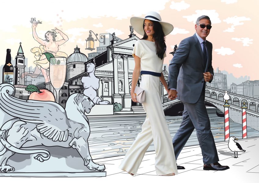 Clooney In Venice / Jetaway Travel Magazine