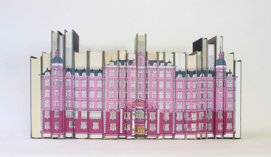 Grand Budapest Hotel 2 Wes Anderson Book Block