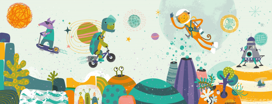 Mural Artwork for Rutherford Cancer Centres (detail)