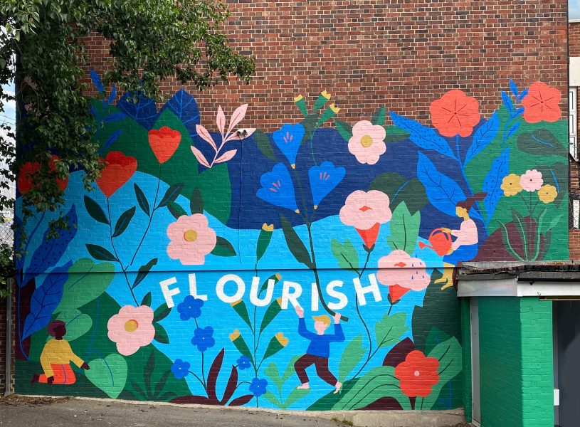 Mural - Salusbury Primary school, London