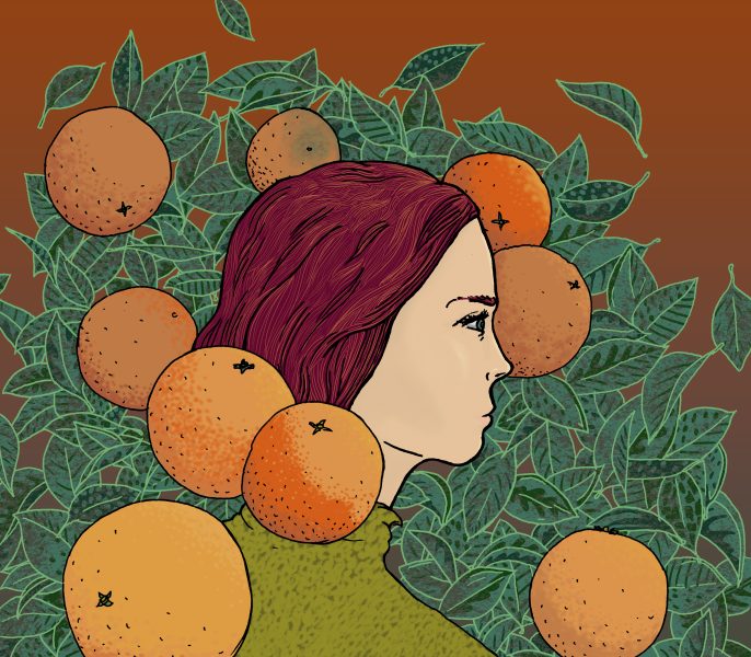 woman with oranges copy