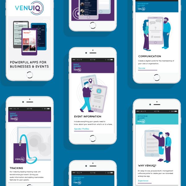 VenuIQ Brand Illustrations