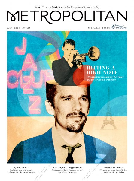 Chet Baker / Ethan Hawke / Metropolitan magazine