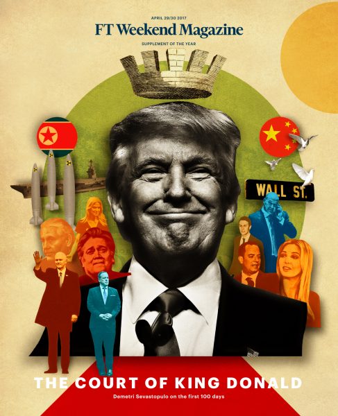 Trump / Financial Times Weekend Magazine Cover