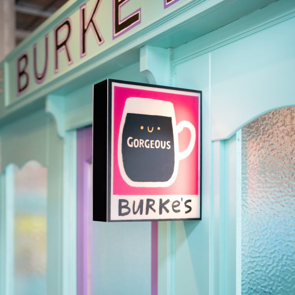 Burkes Pub Signage