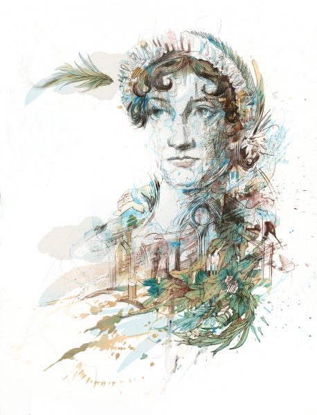Jane Austen Portrait / English Heritage Magazine