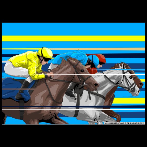 Grand National/William Hill illustration by Chris Rathbone