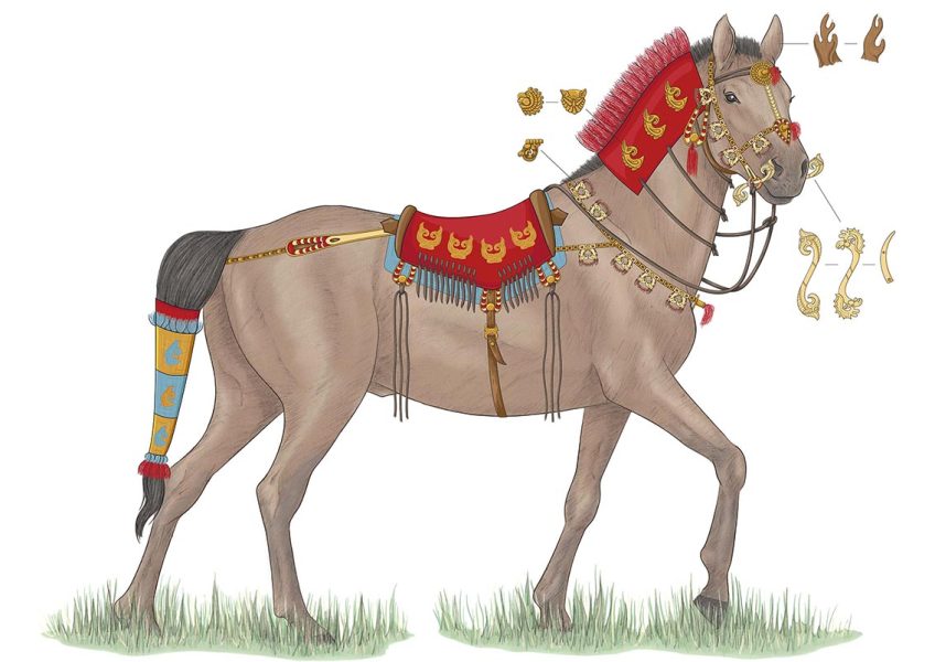 Saka Warrior Horse