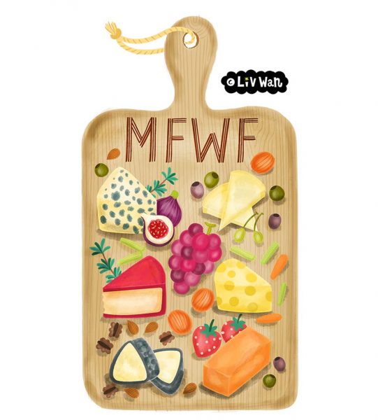 Snapchat sticker for Melbourne food and wine festival