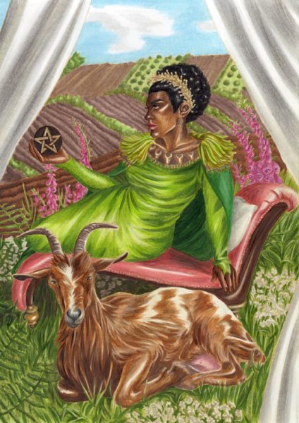 Tarot - Queen of Pentacles