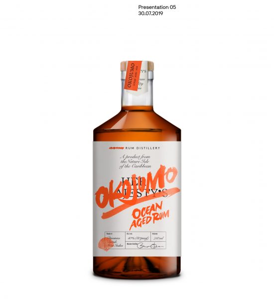 Ocean Aged Rum Okojumo Bottle