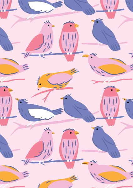 Seamless Bird Pattern