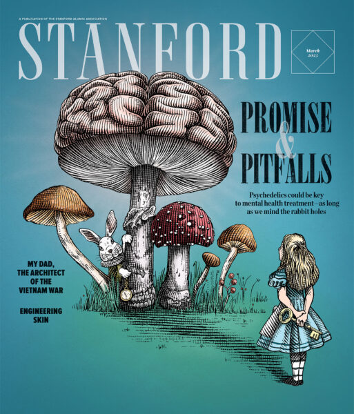 Stanford magazine cover