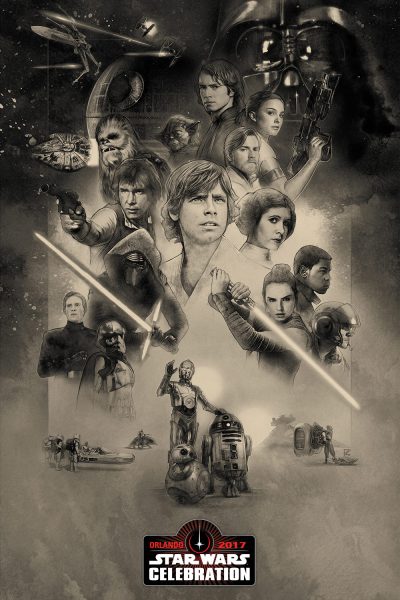 Star Wars Celebration Orlando Poster