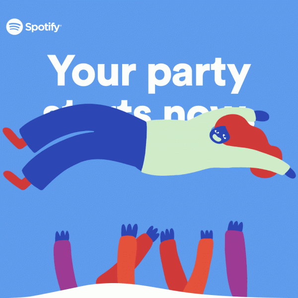 Your party starts now