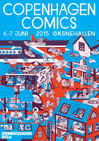 Copenhagen comics 2015 poster