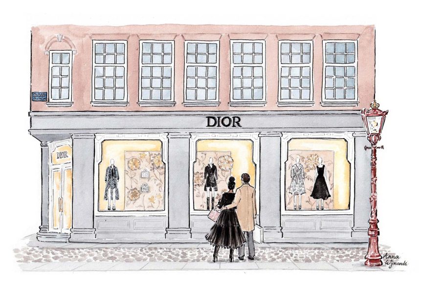 Dior Store in Amsterdam