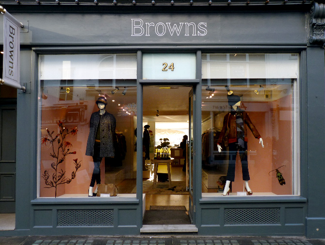 Browns Fashion Window