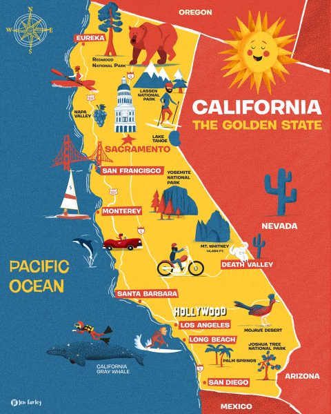California-Map-Illustrated-by-Jennifer-Farley