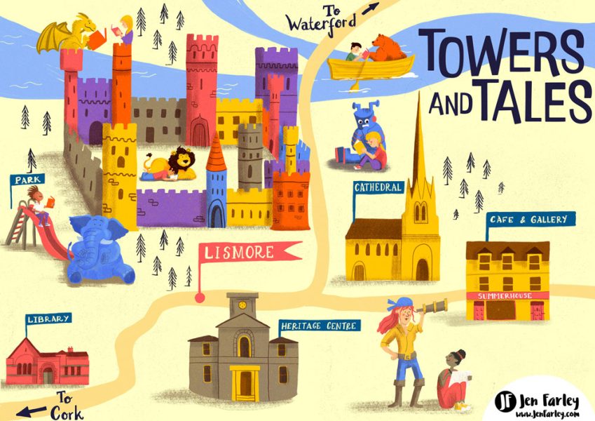Towers-And-Tales-Lismore-Map-Jennifer-Farley