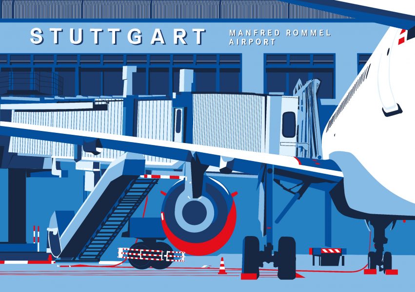 Airport Stuttgart Illustration 3