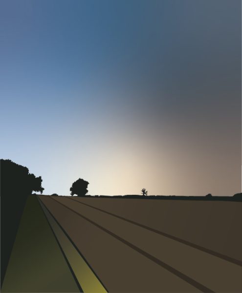 Kineton Landscape illustration