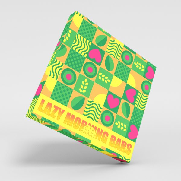 Logo and pattern design for cereal bar packaging