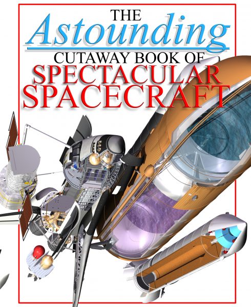 The Astounding Cutaway Book of Spectacular Spacecraft Cover