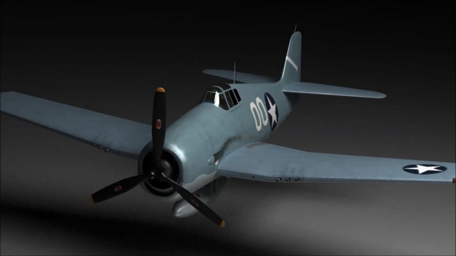 Hellcat Animated Cutaway Flyaround