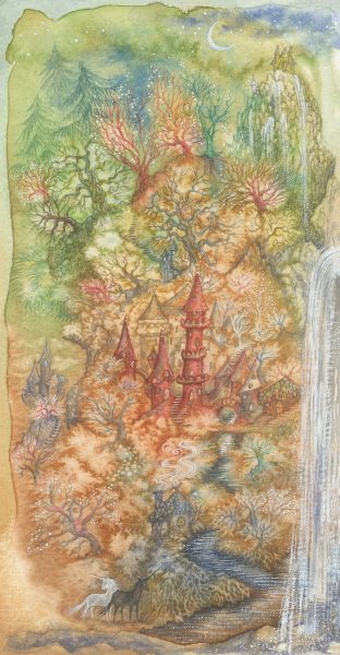 landscape with unicorns folio
