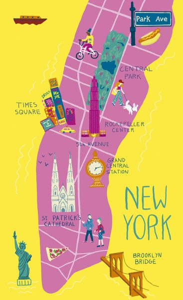 NEW YORK MAP