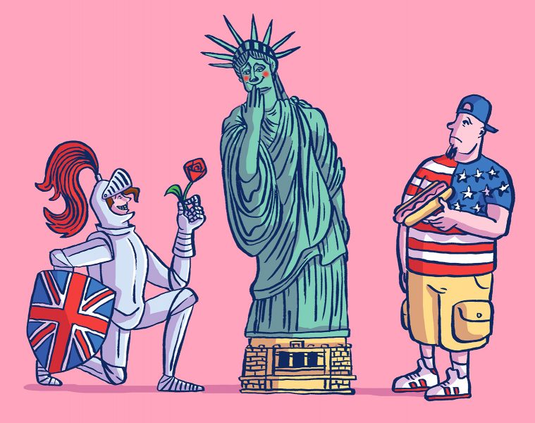 The Sunday Times British v USA men
