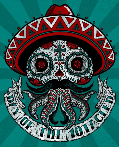 Day of the Dead (10tacled T-shirt Design)