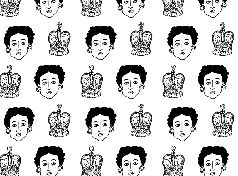 Wallace Simpson and Crown pattern