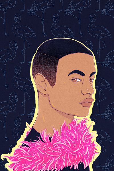 Harper Collins | Dean Atta's The Black Flamingo US book cover