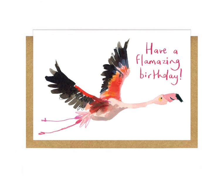 Flamazing Birthday Card