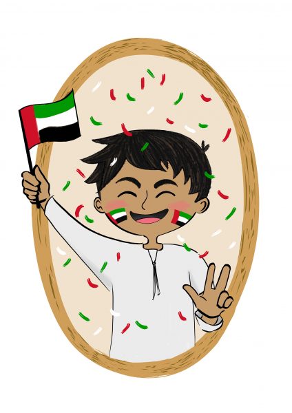 UAE National Day Boy