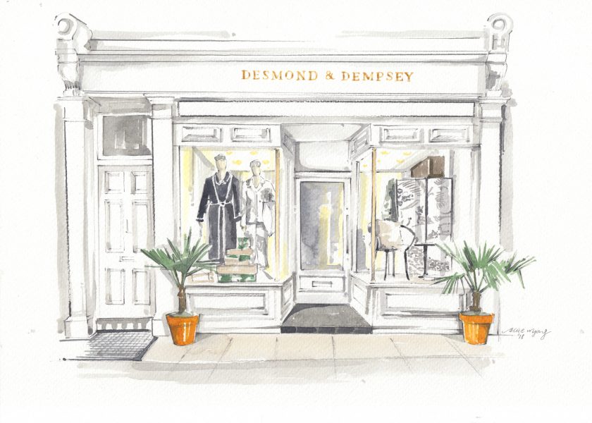 Desmond and Dempsey Shopfront