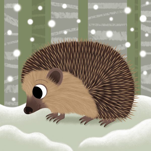 Christmas Hedgehog