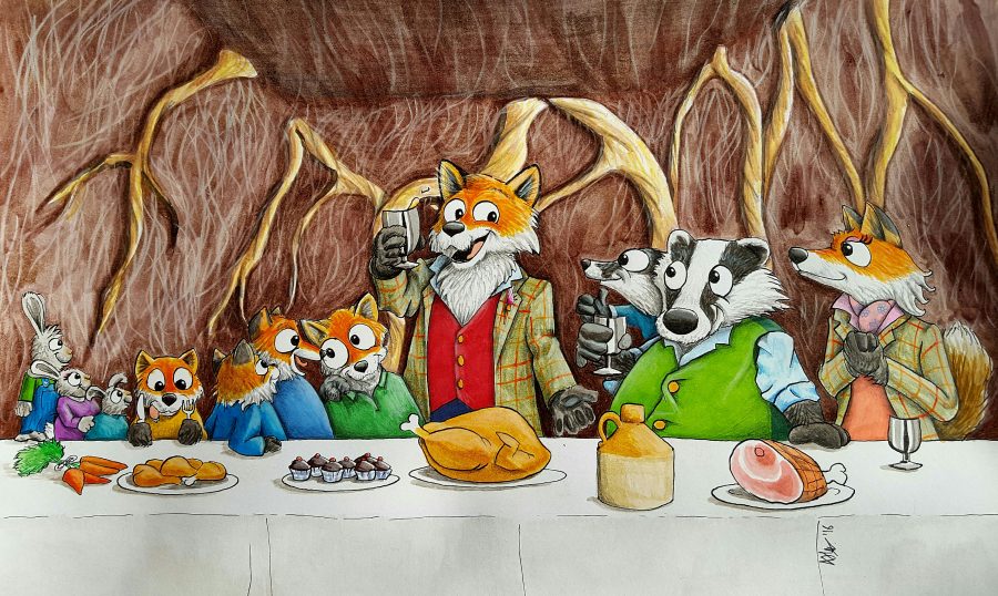 Fantastic Mr Fox - 'The first supper'