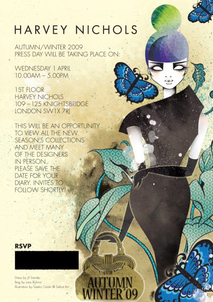 Harvey Nichols Press Day Invite