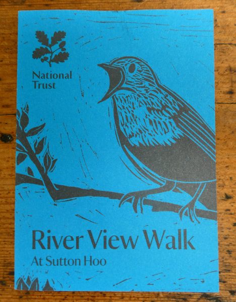 National Trust’s Sutton Hoo river walk leaflet