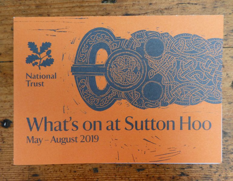 National Trust’s Sutton Hoo what’s on leaflet