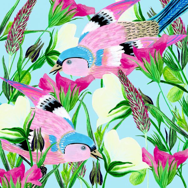 birdagramwildflowersbirds